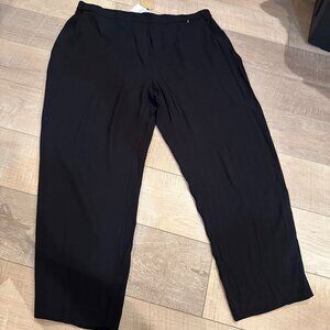 HALOGEN WOMENS BLACK PULL ON PANTS NEW SIZE 20